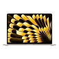 Ноутбук Apple Macbook Air 15" (2025) M4 16 ГБ, 256 ГБ SSD (MW1J3), "сияющая звезда"