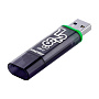 USB-флешка SmartBuy Glossy 128 ГБ, тёмно-серый - 1