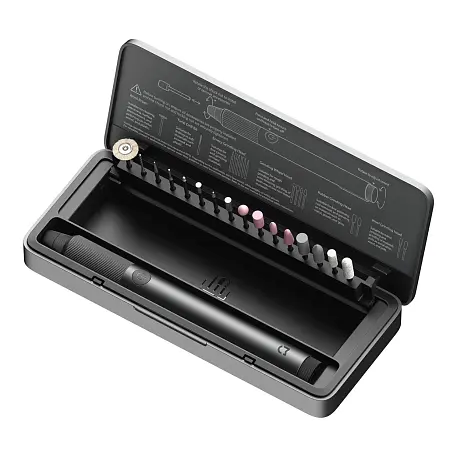 Электрический гравер Xiaomi Mijia Electric Grinding Pen (16 предметов) серый - 4