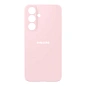 Клип-кейс (накладка) для Samsung Galaxy S25 FE силикон, розовый