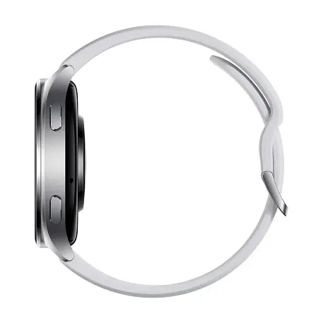 Умные часы Xiaomi Watch 2 серебристый (белый ремешок) - 3