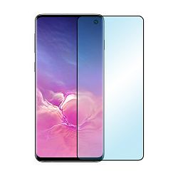 Защитное стекло 3D Premium для Samsung Galaxy S10, черная рамка