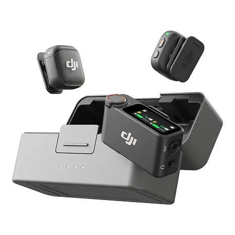 Микрофон беспроводной DJI MIC 3 (2 TX + 1 RX + Charging Case), чёрный - 3