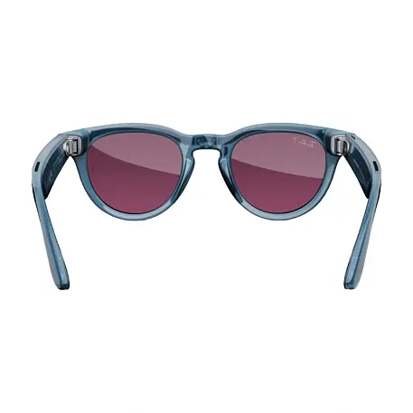 Умные очки Ray-Ban Headliner Shiny Jeans, Dusty Red Polarized, (50-23-150mm) - 4