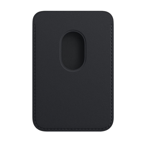 Кардхолдер Apple Leather Wallet with Magsafe для Apple iPhone кожа, Midnight (Find My) - 2