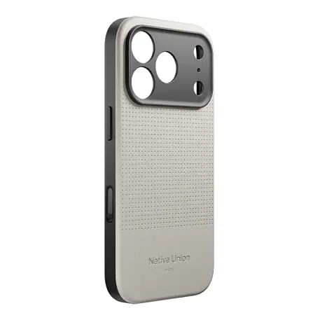Клип-кейс (накладка) Native Union Active Case для Apple iPhone 17 Pro Max полиуретан, поликарбонат, песочный - 2