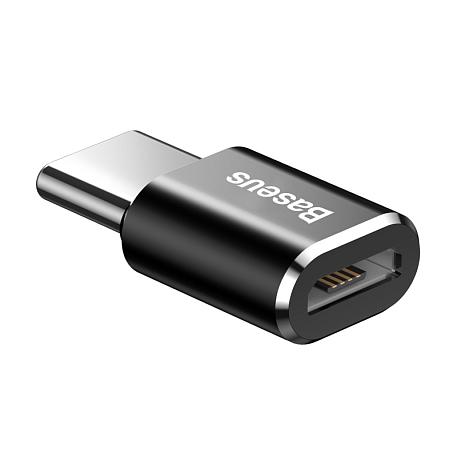 Адаптер-переходник Baseus OTG (Type-C to Micro USB) чёрный - 2