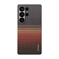 Клип-кейс (накладка) Pitaka Tactile Woven Case для Samsung Galaxy S25 Ultra кевлар (арамид), "закат"