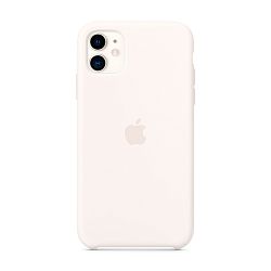 Клип-кейс (накладка) Apple Silicone Case для Apple iPhone 11 силикон, Soft White