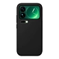 Клип-кейс (накладка) Silicone cover закрытый для Xiaomi 17 Pro Max силикон, чёрный