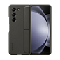 Клип-кейс (накладка) Samsung Standing Case with Strap для Samsung Galaxy Z Fold 5 силикон, полиуретан, графитовый - 2