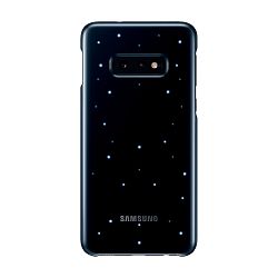 Клип-кейс (накладка) Samsung Led Cover для Samsung Galaxy S10e пластик, чёрный