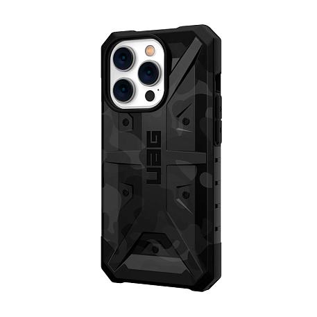 Клип-кейс (накладка) UAG Pathfinder SE для Apple iPhone 14 Pro поликарбонат, чёрный камуфляж - 3
