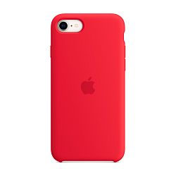 Клип-кейс (накладка) Apple Silicone Case для Apple iPhone SE 2020 / 2022 силикон, Red