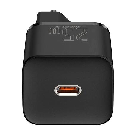 Сетевое зарядное устройство Baseus Super Si Quick Charger 25 Вт чёрный - 2
