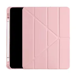 Чехол-книжка c отделением под стилус Smart Case для Apple iPad Pro 11" (2020 /  2021 / 2022) силикон, пудровый