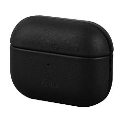 Кобура UNIQ Terra для Apple AirPods Pro кожа, чёрный