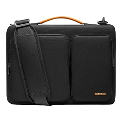 Сумка Tomtoc Defender-A42 Laptop Shoulder Briefcase для Apple MacBook 14" полиэстер, чёрный