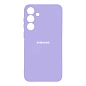 Клип-кейс (накладка) для Samsung Galaxy S25 FE силикон, фиолетовый