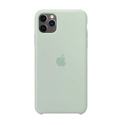 Клип-кейс (накладка) Apple Silicone Case для Apple iPhone 11 Pro Max силикон, Beryl