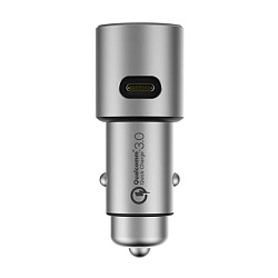 Автомобильное зарядное устройство Xiaomi Car Charger QC 3.0 36 Вт (Уценка) серебристый