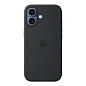 Клип-кейс (накладка) Apple Silicone Case MagSafe для Apple iPhone 17 силикон, Black