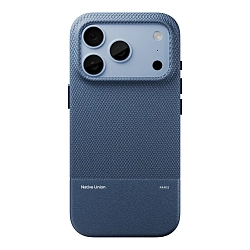 Клип-кейс (накладка) Native Union (Re) Classic Case для Apple iPhone 18 Pro / 17 Pro полиуретан, поликарбонат, синий