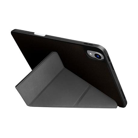Чехол-книжка c отделением под стилус UNIQ Transforma для Apple iPad 10.9" (2022) / Apple iPad 11 (2025) полиуретан, чёрный - 4