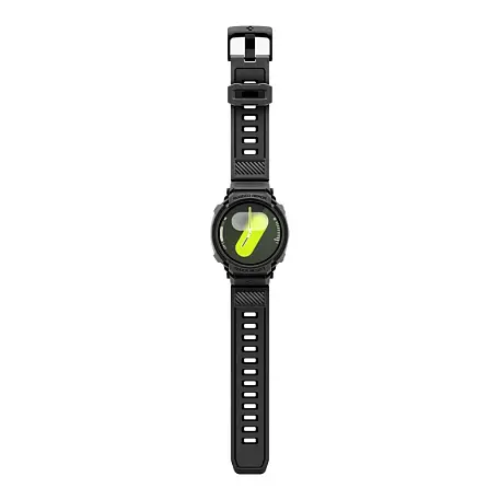 Чехол-бампер с ремешком Spigen Rugged Armor Pro для Samsung Galaxy Watch 8 Classic 46mm полиуретан чёрный - 2