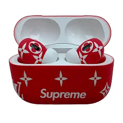 Беспроводные наушники Apple AirPods Pro 2 (Type-C) "Supreme" красный матовый (MTJV3)