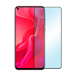 Защитное стекло 3D Premium для Huawei Nova 4 / Honor View 20, черная рамка