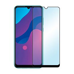 Защитное стекло 3D Premium для Honor 9a / Huawei Y6p, черная рамка