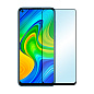 Защитное стекло 3D Classic для Xiaomi Redmi Note 9, черная рамка