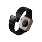 Блочный браслет UNIQ Strova Mag для Apple Watch 44 / 45 / 46 / 49mm сталь