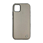 Клип-кейс (накладка) CG Mobile Mercedes-Benz для Apple iPhone 12 Mini кожа, серый