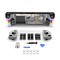 Задняя панель JSAUX Transparent Back Plate RGB/Vents для Steam Deck