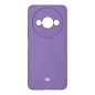 Клип-кейс (накладка) Silicone cover закрытый для Xiaomi Redmi A3 / Poco C61 силикон, лавандовый