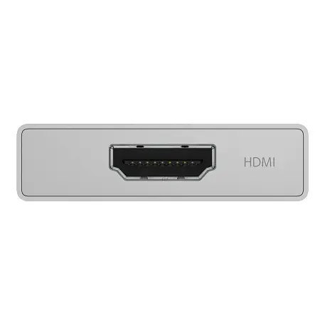 Адаптер-разветвитель для компьютера Xiaomi Multifunctional Type-C Hub (5в1) серебристый - 4