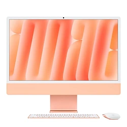 Моноблок Apple iMac 24" M4 (8-core GPU) 16 ГБ, 256 ГБ  (Z1E8000J1), оранжевый