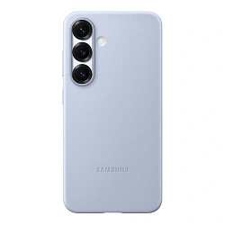 Клип-кейс (накладка) Samsung Kindsuit Case для Samsung Galaxy S25 экокожа, поликарбонат, голубой