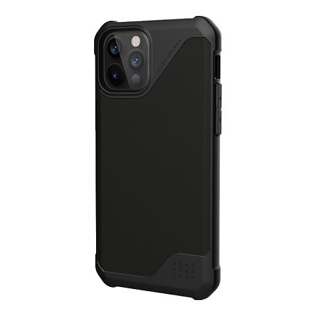 Клип-кейс (накладка) UAG Metropolis LT для Apple iPhone 12 / 12 Pro полиуретан, чёрный - 2