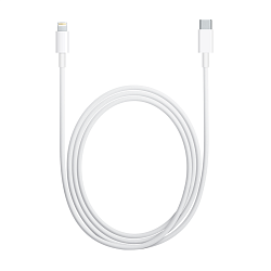 Дата-кабель Apple (комплектный) Type-C to Lightning 1 м, белый