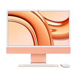 Моноблок Apple iMac 24" M3 (10-core GPU) 8 ГБ, 256 ГБ SSD (MQRX3), оранжевый