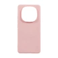 Клип-кейс (накладка) Silicone cover закрытый для Xiaomi Redmi Note 14 Pro Plus 5G силикон, пудровый
