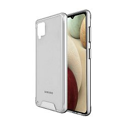 Клип-кейс (накладка) Space для Samsung Galaxy A12 / M12 полиуретан, поликарбонат, прозрачный