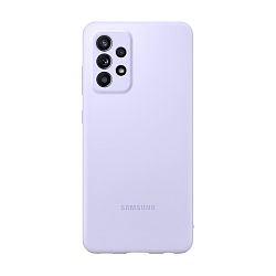 Клип-кейс (накладка) Samsung Silicone cover для Samsung Galaxy A52 силикон, фиолетовый