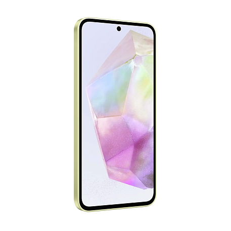 Смартфон Samsung Galaxy A35 5G 8/128 ГБ жёлтый (2sim - гибридный слот) - 2
