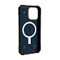 Клип-кейс (накладка) UAG Pathfinder Magsafe для Apple iPhone 14 Pro Max поликарбонат, синий - 4