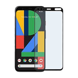 Защитное стекло 3D Premium для Google Pixel 4, черная рамка