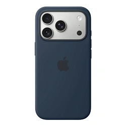 Клип-кейс (накладка) Apple Silicone Case MagSafe для Apple iPhone 17 Pro Max силикон, Midnight